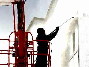 Bina Temizliği Yüksek Basınçlı Su ile Temizlik